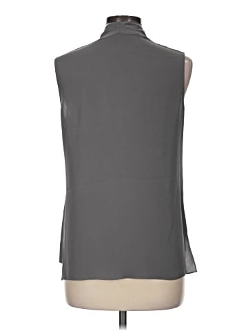 Elie Tahari Sleeveless Silk Top (view 2)