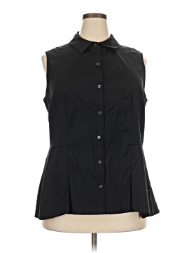Charter Club Sleeveless Button Down Shirt