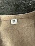 Unbranded Tan Sleeveless Blouse Size M - photo 7