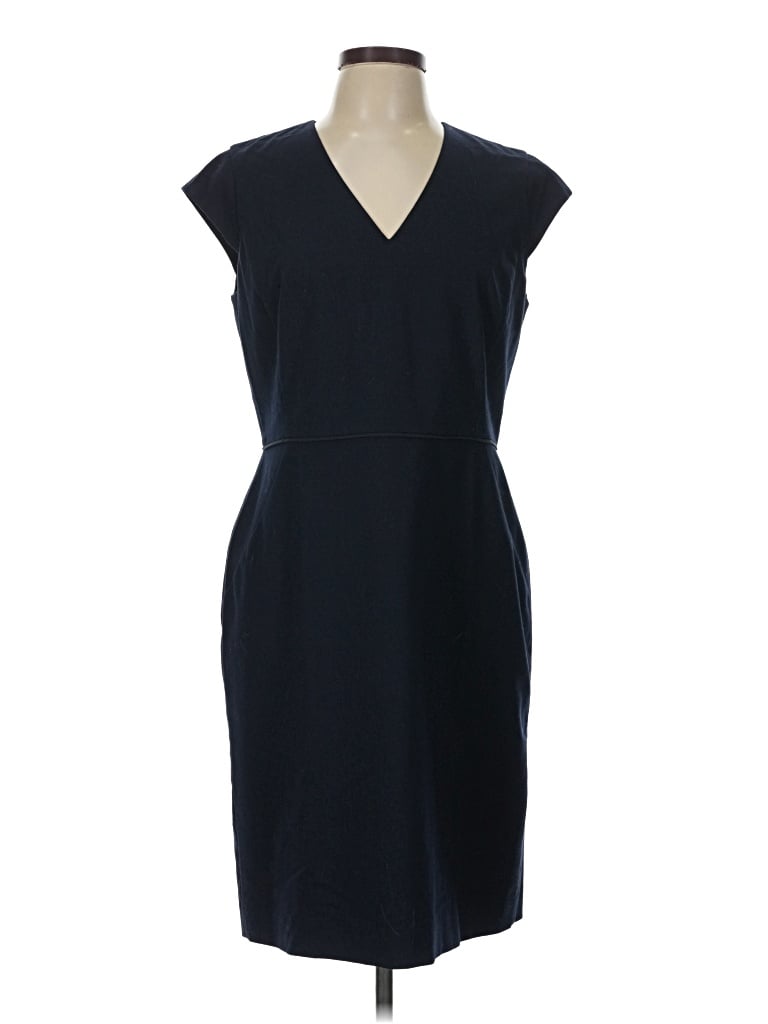 Pre-owned Ann Taylor Cocktail Dress In Blue