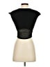 Zara Black Short Sleeve Top Size S - photo 2