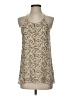 Theory 100% Silk Tan Sleeveless Silk Top Size S - photo 1