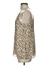 Theory 100% Silk Tan Sleeveless Silk Top Size S - photo 5