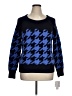 Liz Claiborne Houndstooth Blue Pullover Sweater Size XL - photo 1