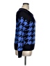 Liz Claiborne Houndstooth Blue Pullover Sweater Size XL - photo 4