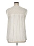DR2 100% Viscose Ivory Sleeveless Blouse Size 1X - photo 2