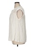 DR2 100% Viscose Ivory Sleeveless Blouse Size 1X - photo 5