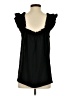 Unbranded 100% Polyester Black Sleeveless Blouse Size S - photo 2