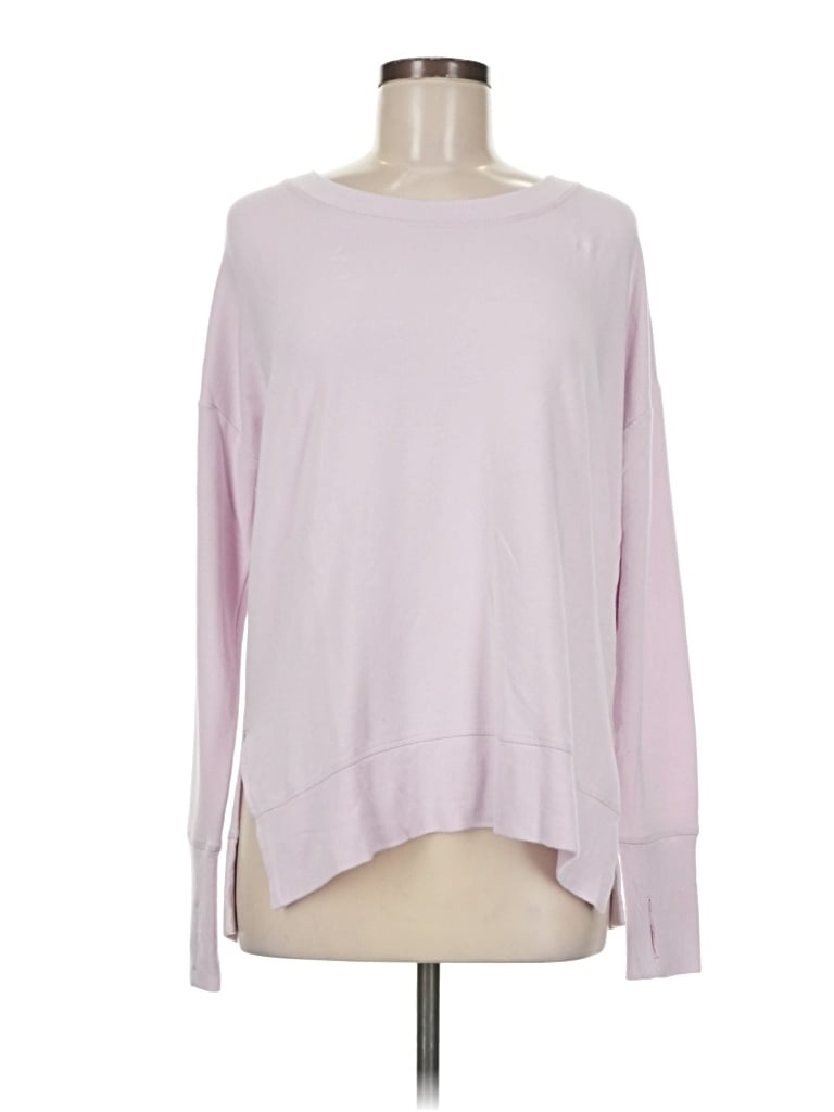 Pre-owned Athleta Sweatshirt In Pink