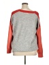 Ann Taylor LOFT Outlet Color Block Gray Pullover Sweater Size XL - photo 2