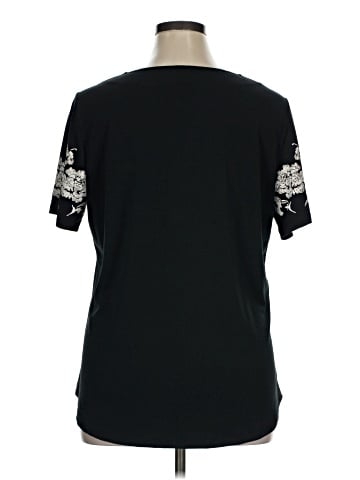 Daisy Fuentes Short Sleeve Blouse (view 2)
