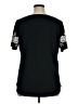 Daisy Fuentes Black Short Sleeve Blouse Size 1X - photo 2