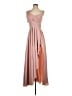 Unbranded Pink Cocktail Dress Size S - photo 1
