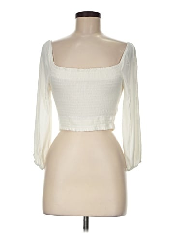 Peach Love 3/4 Sleeve Blouse (view 1)
