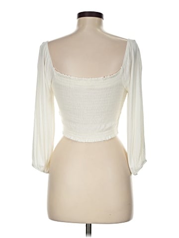 Peach Love 3/4 Sleeve Blouse (view 2)