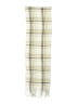 Lands' End Plaid Ivory Tan Scarf One size - photo 2