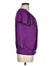 AB Studio Purple Short Sleeve Top Size M - photo 4