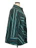 Maggie Barnes Stripes Teal Long Sleeve Blouse Size 18 - 20 - photo 4