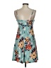 Mudd Tropical Blue Casual Dress Size S - photo 2