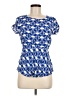Old Navy 100% Rayon Blue Short Sleeve Blouse Size M - photo 1