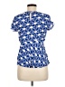Old Navy 100% Rayon Blue Short Sleeve Blouse Size M - photo 2