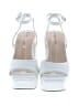 Modatope White Sandals Size 7 1/2 - photo 2