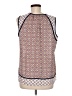 DR2 100% Polyester Blue Sleeveless Blouse Size M - photo 2