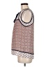 DR2 100% Polyester Blue Sleeveless Blouse Size M - photo 5