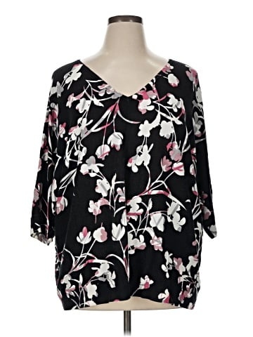 PREMISE 3/4 Sleeve Blouse (view 1)