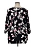 PREMISE Black 3/4 Sleeve Blouse Size 1X - photo 2
