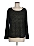 Karen Scott Black Long Sleeve Top Size M - photo 1