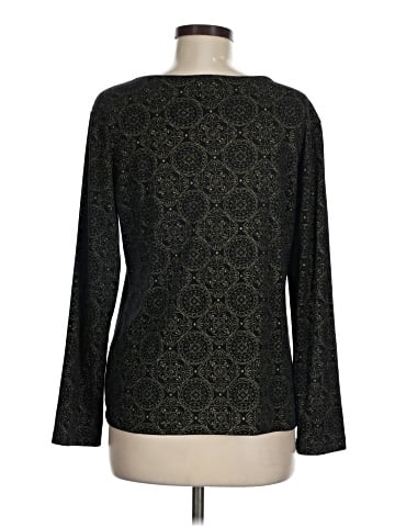 Karen Scott Long Sleeve Top (view 2)