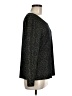 Karen Scott Black Long Sleeve Top Size M - photo 4