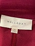 MELLODAY Burgundy Coat Size M - photo 6