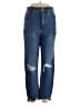 Express Hearts Blue Jeans Size 8 - photo 1
