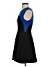 Aqua Color Block Black Cocktail Dress Size S - photo 5