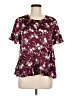 Cinq à Sept 100% Silk Burgundy Blouse Size M - photo 1
