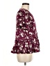 Cinq à Sept 100% Silk Burgundy Blouse Size M - photo 4