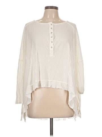 Free People Long Sleeve Henley (view 1)
