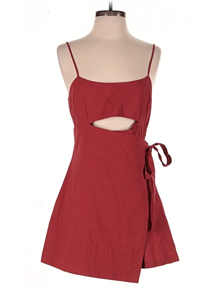 Pre-owned La Hearts Romper In Red