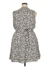 Apt. 9 100% Polyester Animal Print Ivory Casual Dress Size XXL Petite - photo 2