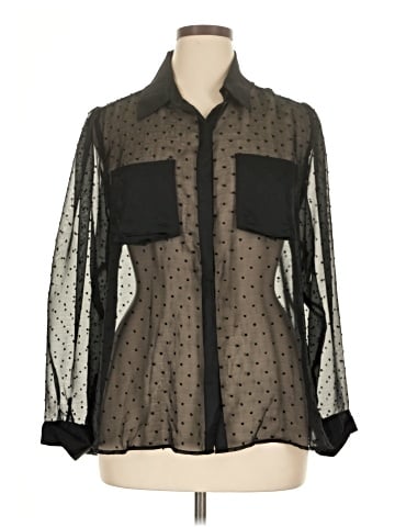 7 For All Mankind Long Sleeve Blouse (view 1)