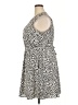 Apt. 9 100% Polyester Animal Print Ivory Casual Dress Size XXL Petite - photo 5