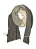 Look 100% Polyester Gray Tan Scarf One size - photo 1