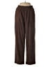 Assorted Brands 100% Polyester Brown Casual Pants Size S - photo 1