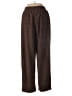 Assorted Brands 100% Polyester Brown Casual Pants Size S - photo 2