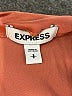 Express Solid Orange Cocktail Dress Size S - photo 7