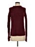 Theory 100% Wool Burgundy Long Sleeve Top Size 00 - 0 - photo 1