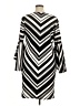 MSK Chevron-herringbone Black Casual Dress Size 1X - photo 2