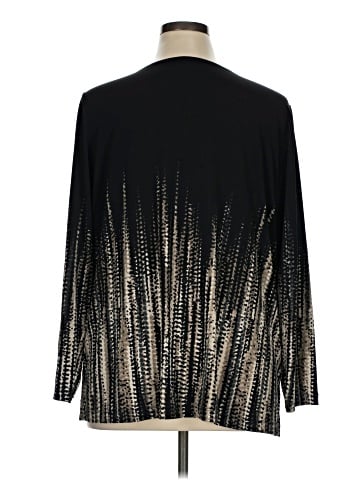 Susan Graver 3/4 Sleeve Top (view 2)